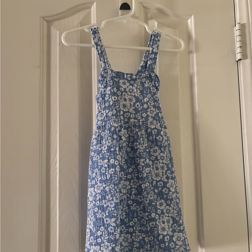 Blue Floral Dress